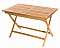 Kerti összecsukható asztal téglalap COIMBRA 120 x 70 cm-es (Teak)