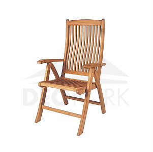 RIVIERA kerti állítható szék (teak)