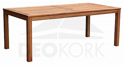Kerti téglalap alakú asztal ENGLAND 200 x 100 cm
