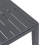 Alumínium asztal ACAPULCO 161x74 cm (antracit)