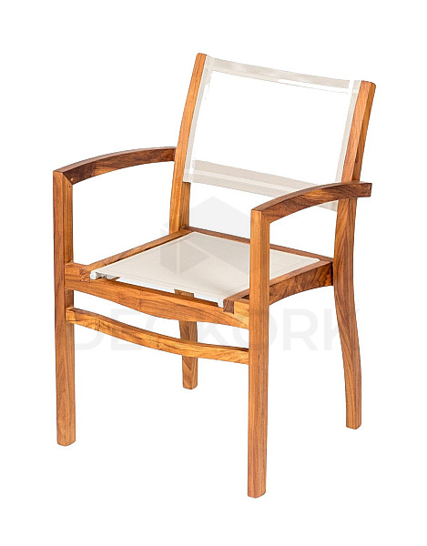 ROMA teak fotel