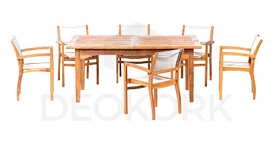 Teak készlet ELEGANTE ROMA