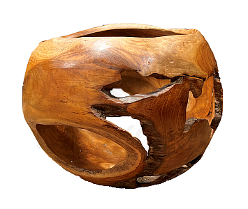 Teak szobor BALL